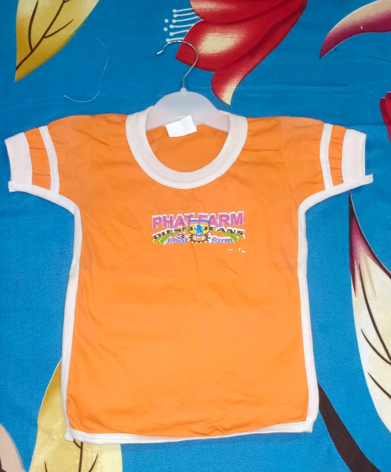 Half Sleeve T Shirt For Girl 9-12 Month