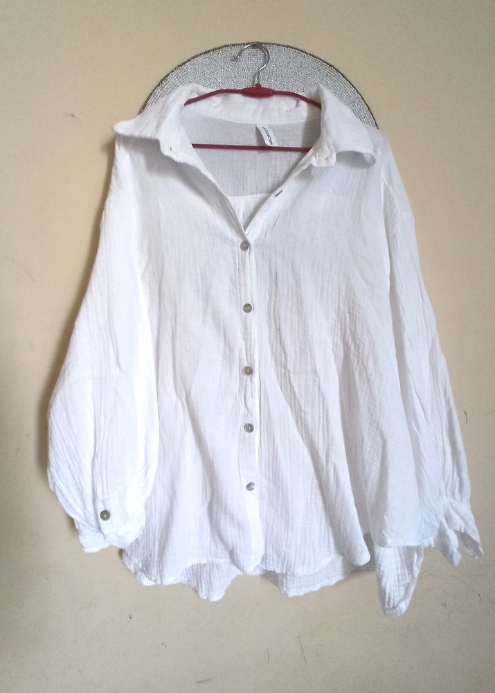 Loose White Shirt