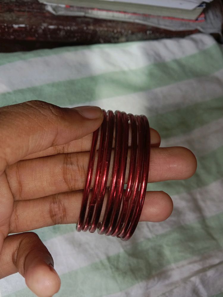 Combo Of Bangles & Gazra