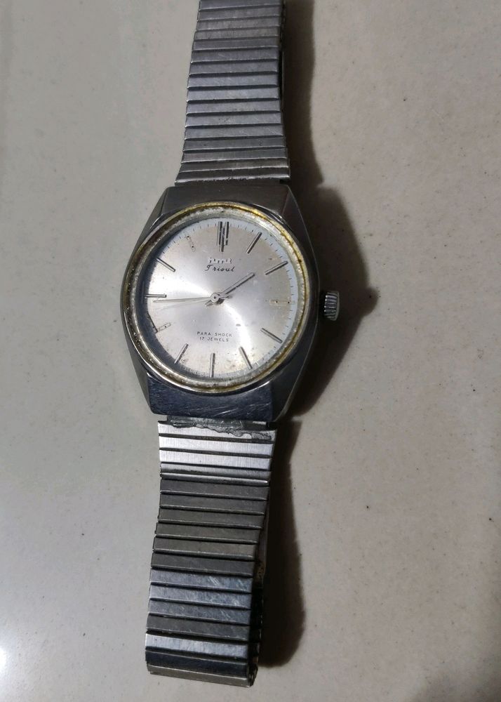 HMT Trisul Watch Nt Working Need Service