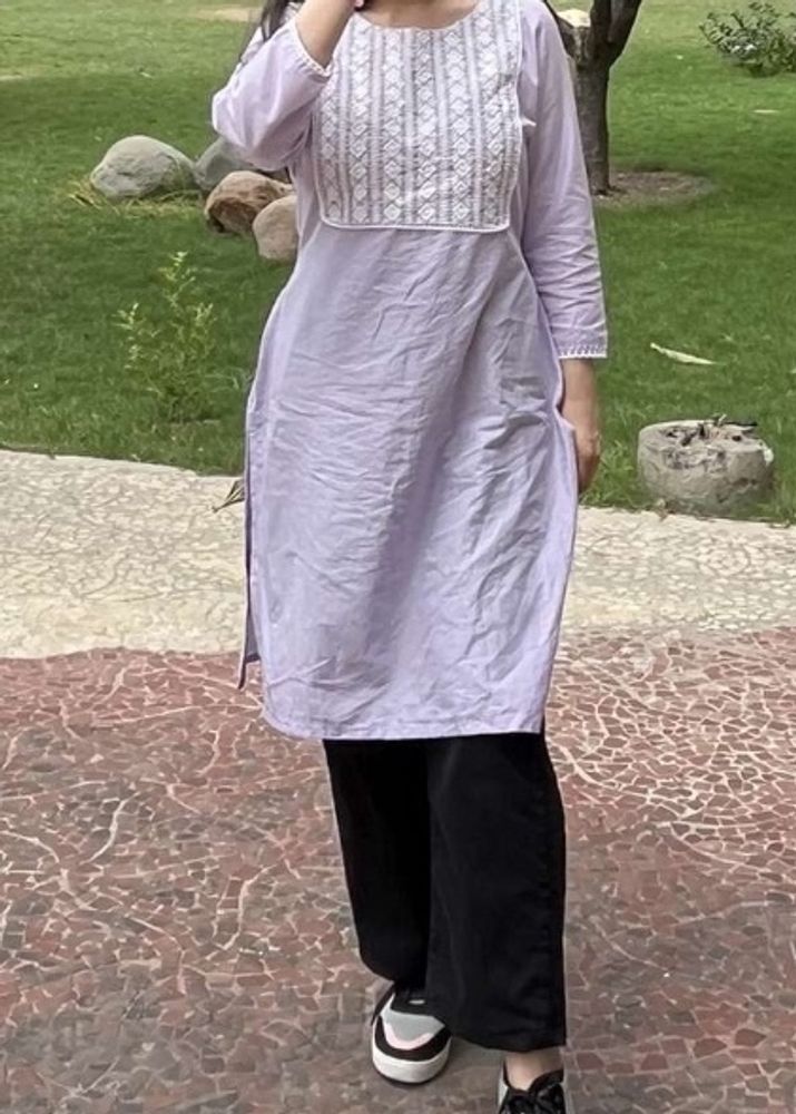 Lavender Kurti