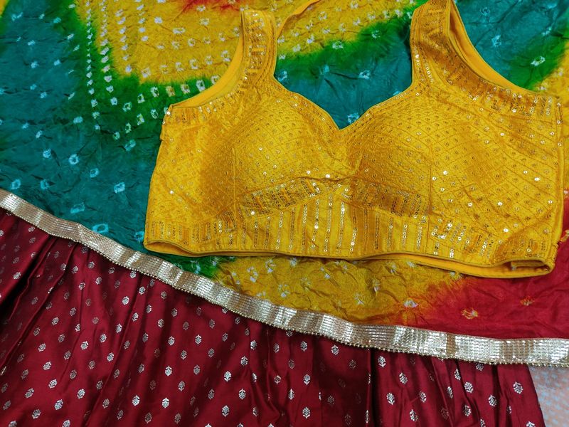 Lengha Choli With Dupatta