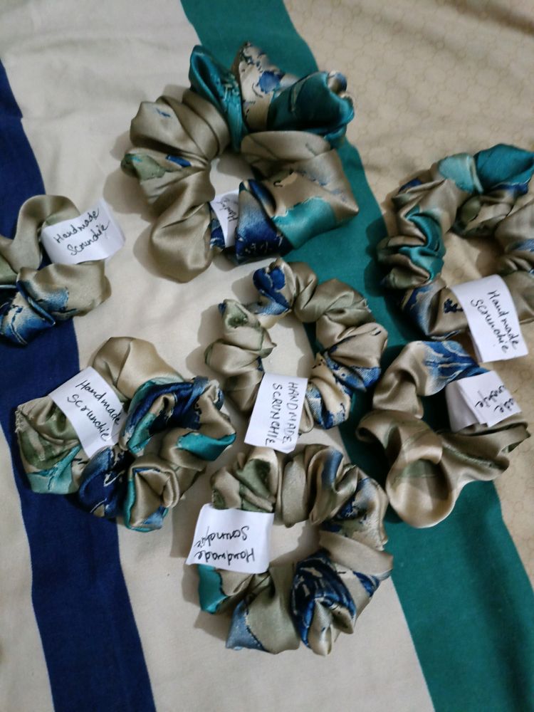 Silk/Satin Scrunchies