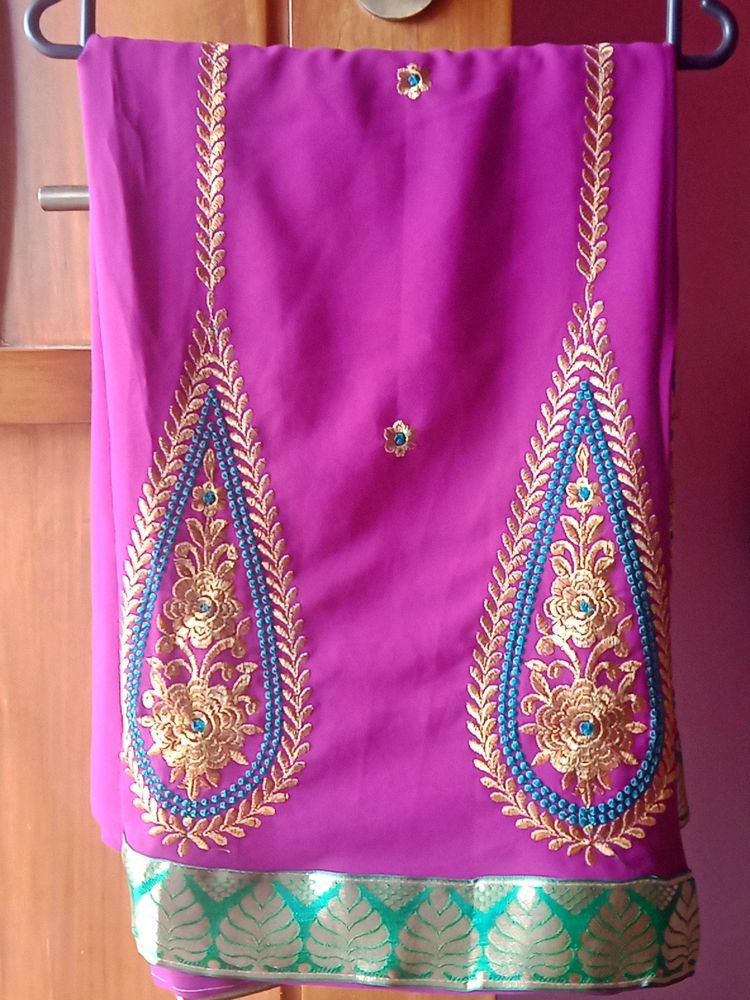 A Wonderful Saree With Super Work N Border