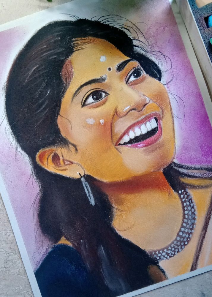 Saipallavi Painting Handmade Draw