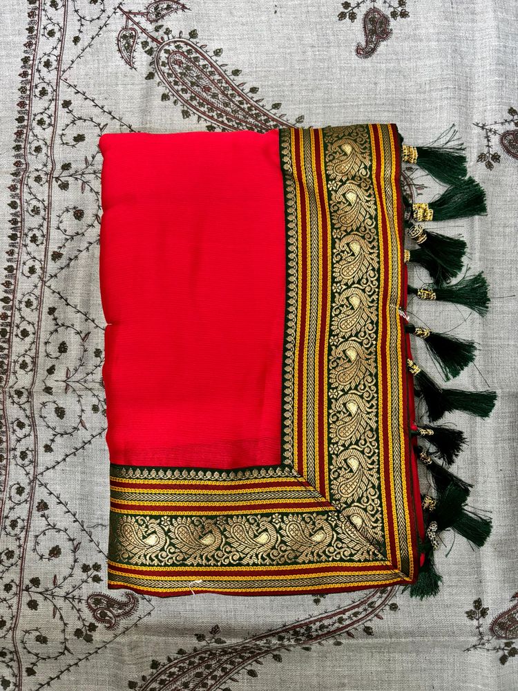 Beautiful Border Saree