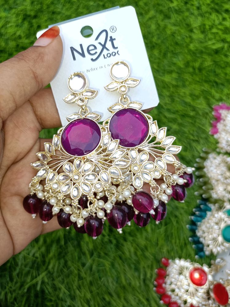 Kundan Earring