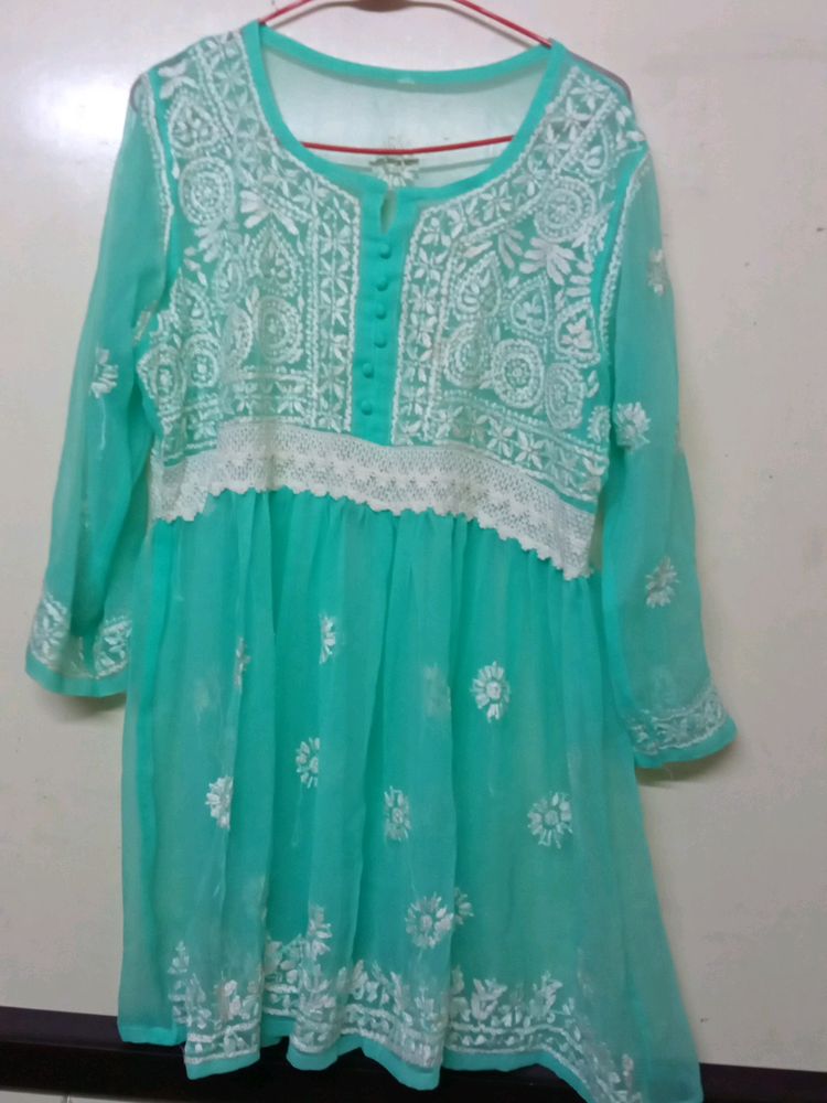 Net Short Kurti