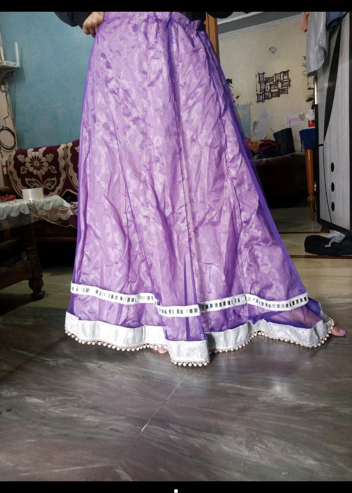 Lavender Lehnga