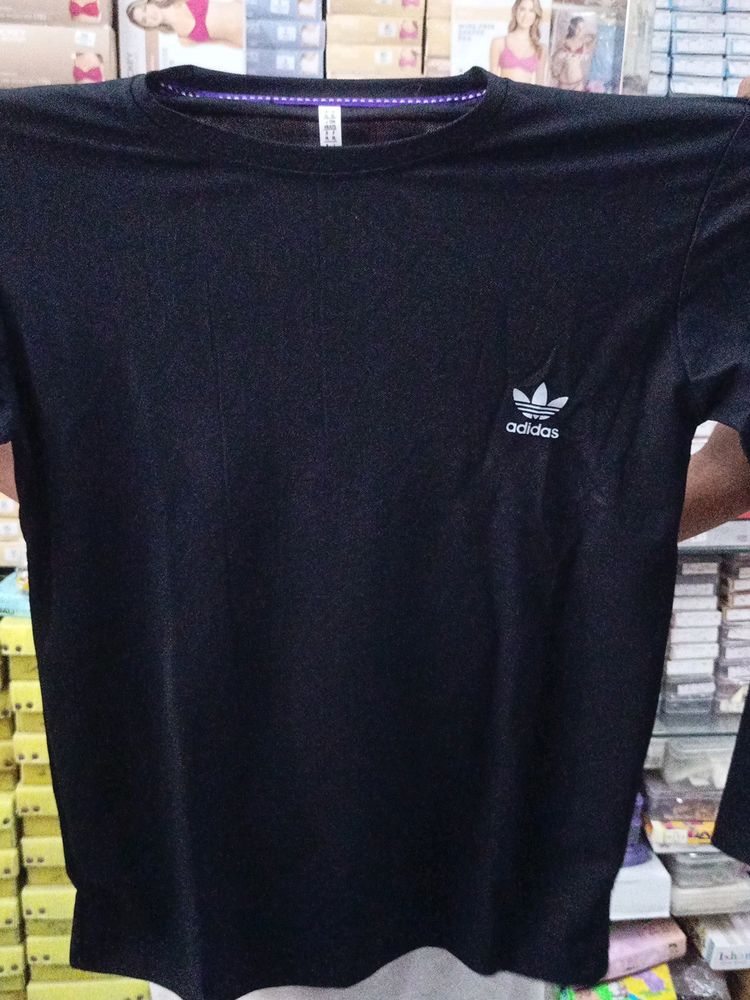 Adidas Printed Full Sleeve T Shirt For men Women