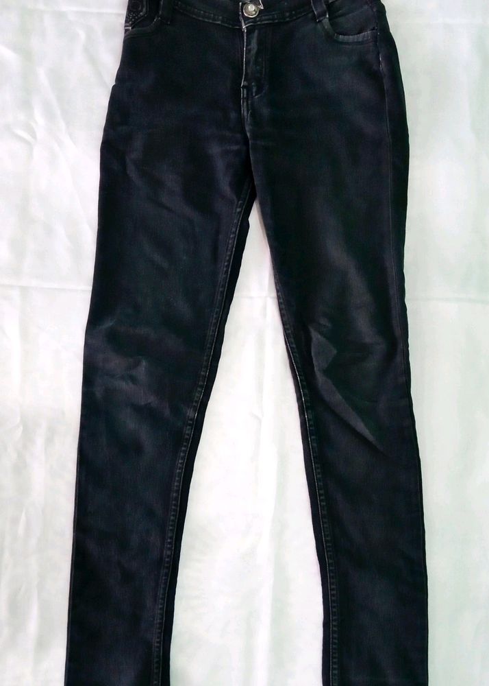 Charcoal Black Jeans