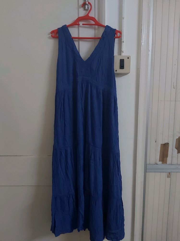 Navy Blue Maxi Dress