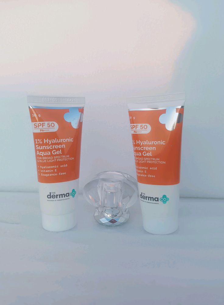 1% Hyaluronic Sunscreen Aqua Gel Combo Of 2