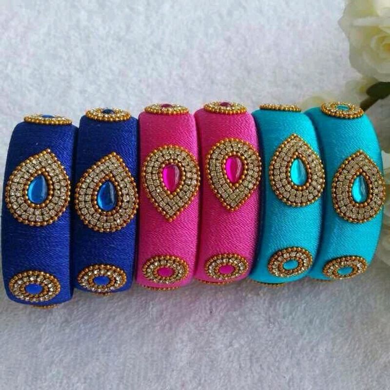 Silk  Thread Bangles