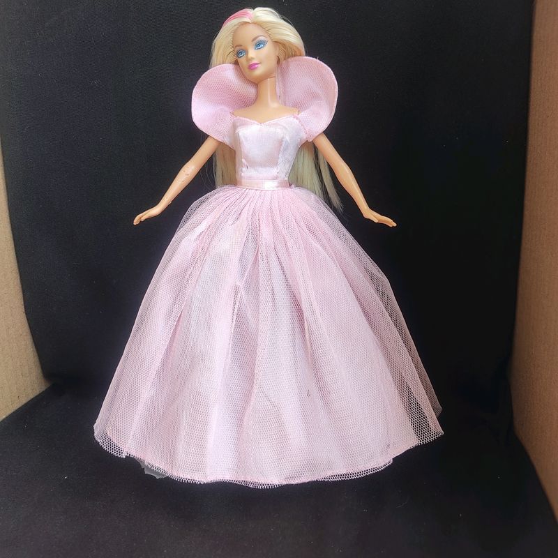 Barbie Doll Head + Dress