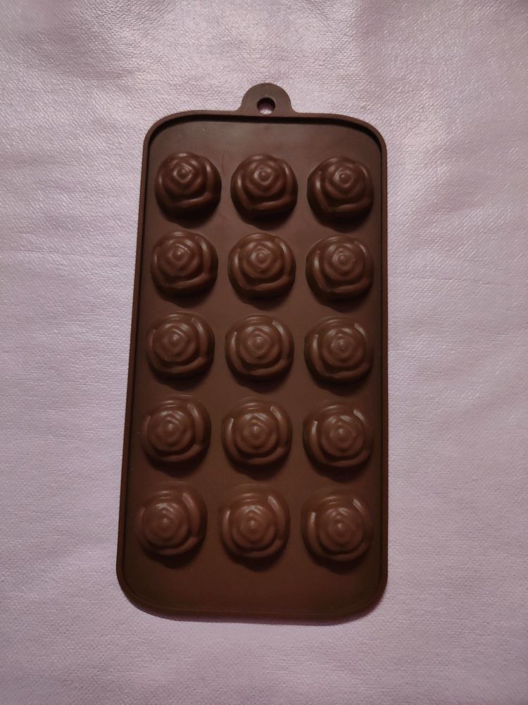 Rose Design Chocolate Mould