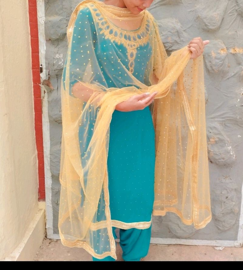 Heavy Patiala Suit Salwar Weding