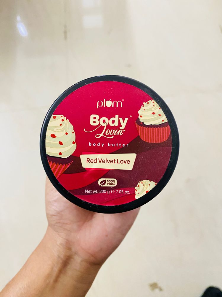 Plum Red Velvet Love Body Butter