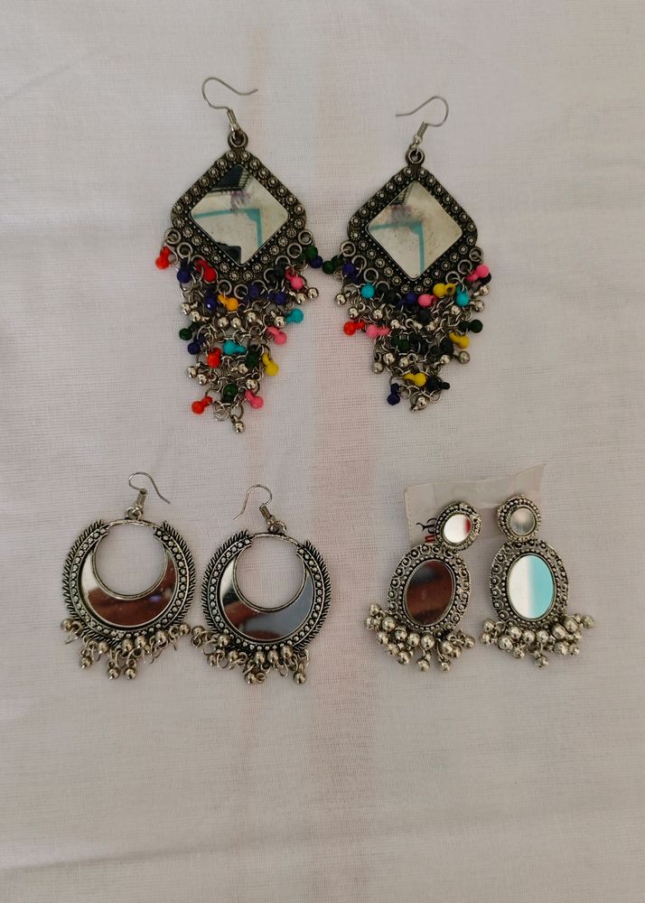 Oxidized Traditional Earings