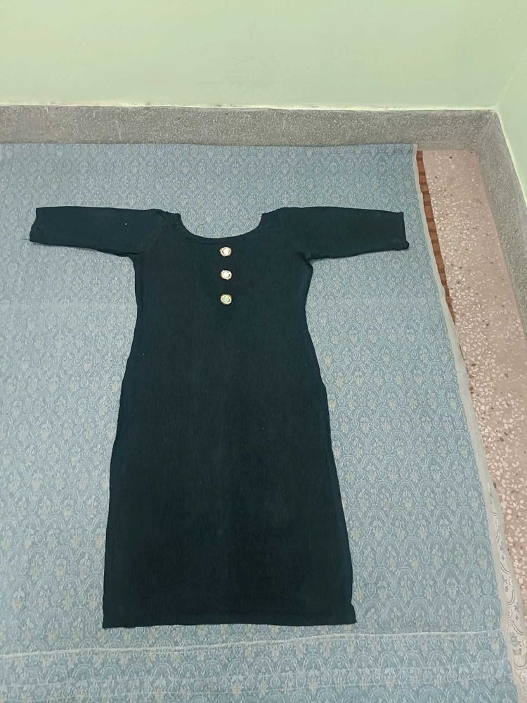 Beautiful Navy Blue Kurti