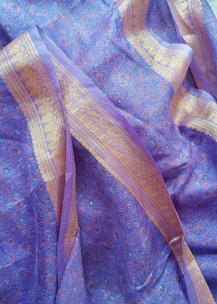 Pure Silk Saree 🌼