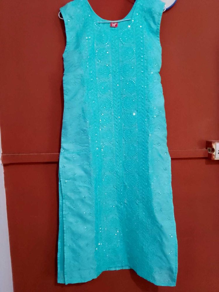 Brand New Party Wear Silk Kurti