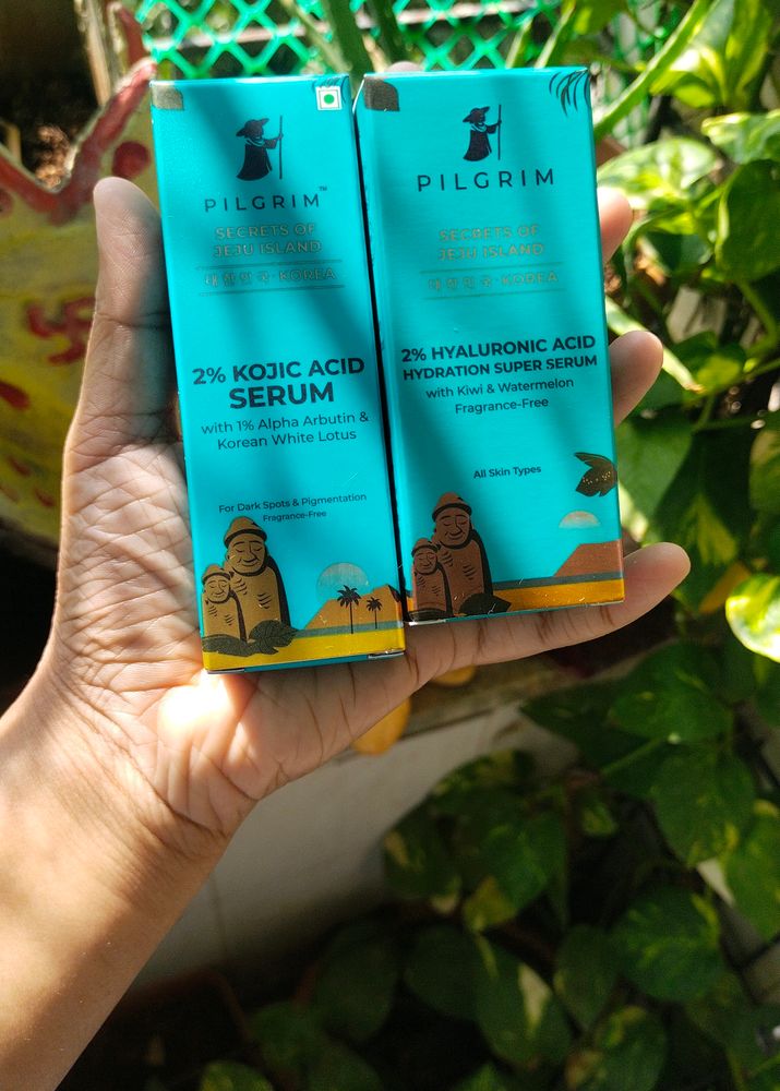 Pilgrim Kojic & Hyaluronic Acid Serum