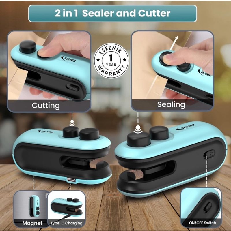 2 In 1 Mini Sealing And Cutting Machine