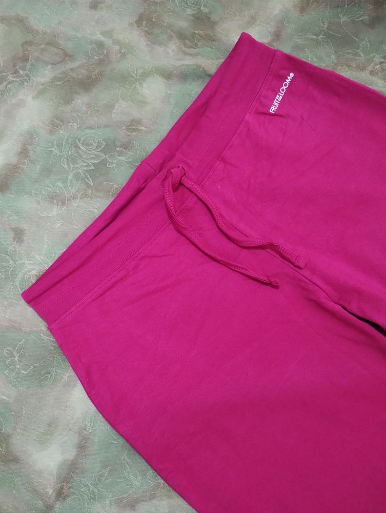 Fruit Of The Loom slim fit Knit Capri - Size Large