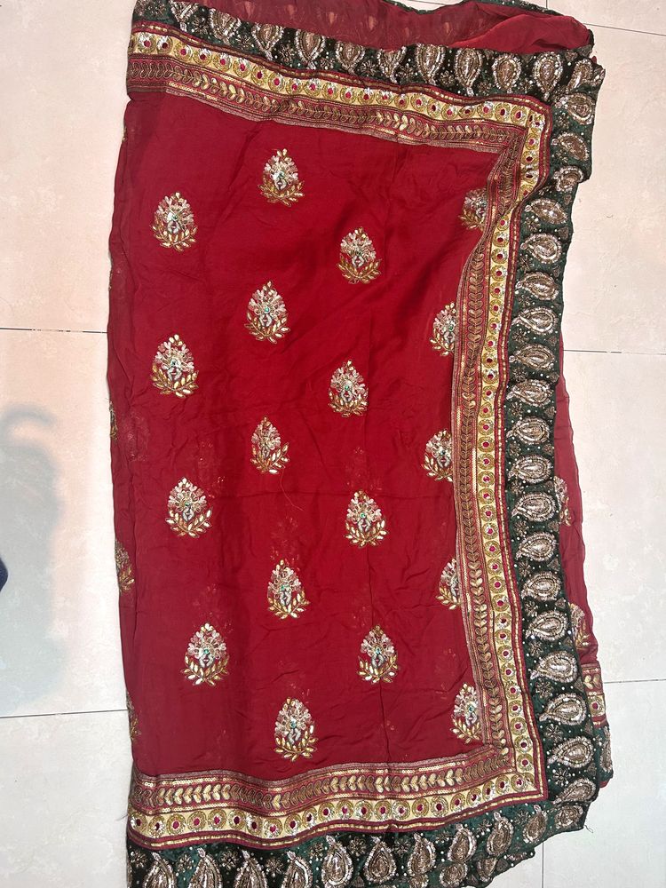 Full Work Saree