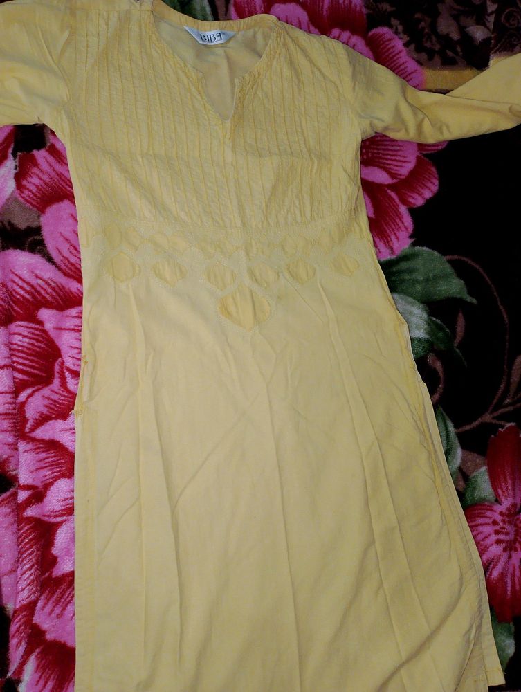 Yellow Kurti