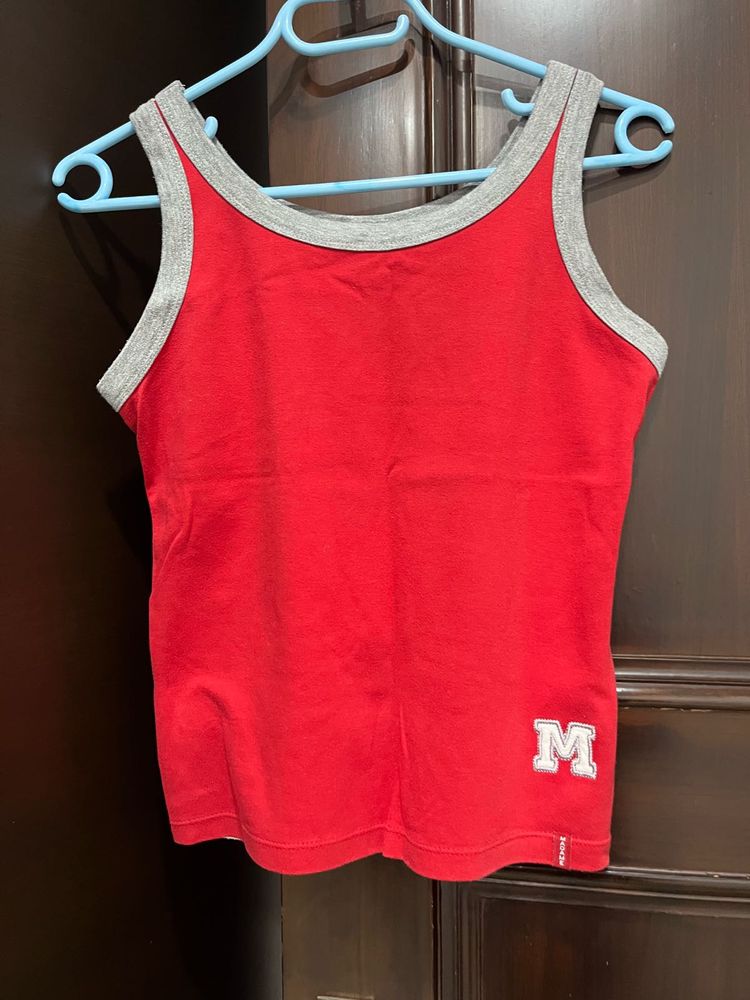 Madame Red Tank Top