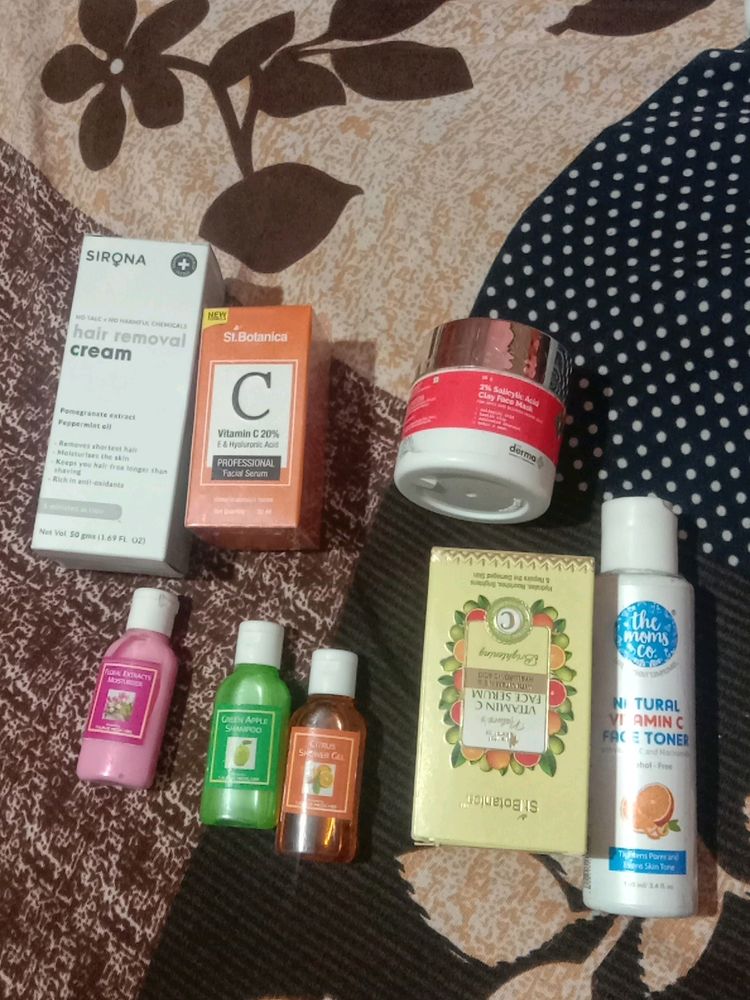 Face Mask,Serum,Toner,Hair Cream, Moisturizer