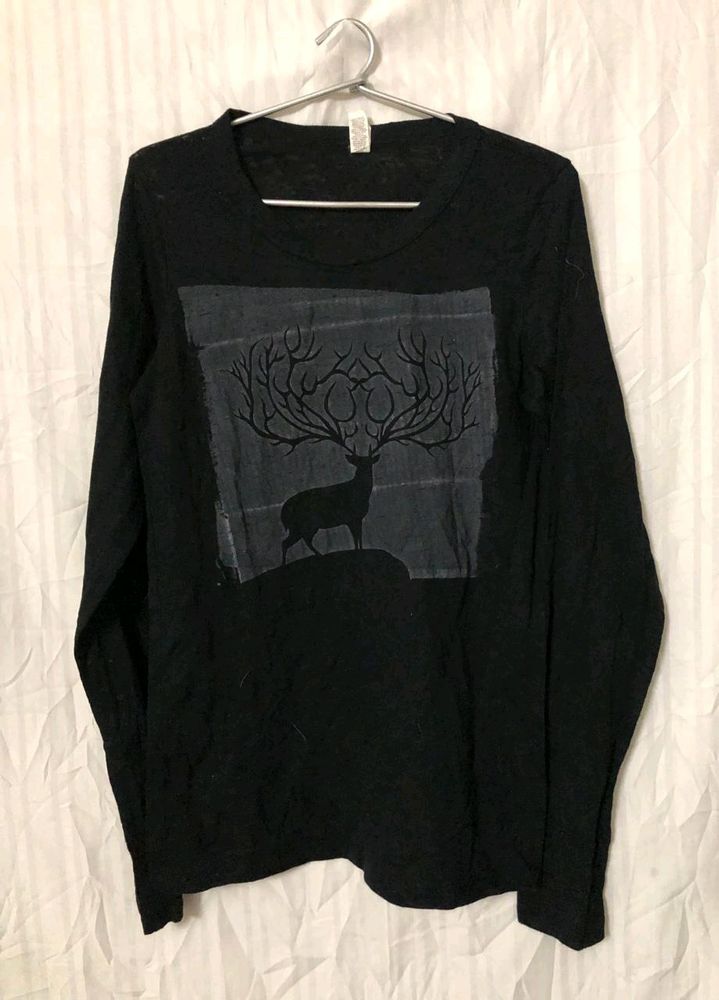 Black Long Sleeves T Shirt