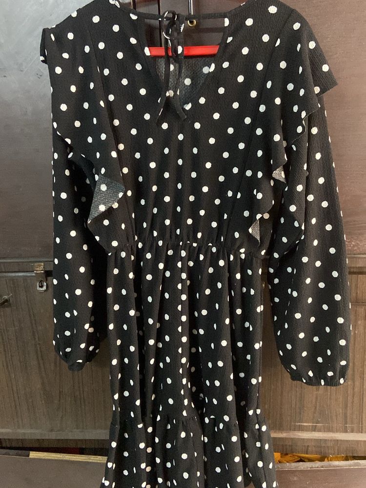 polka dot dress