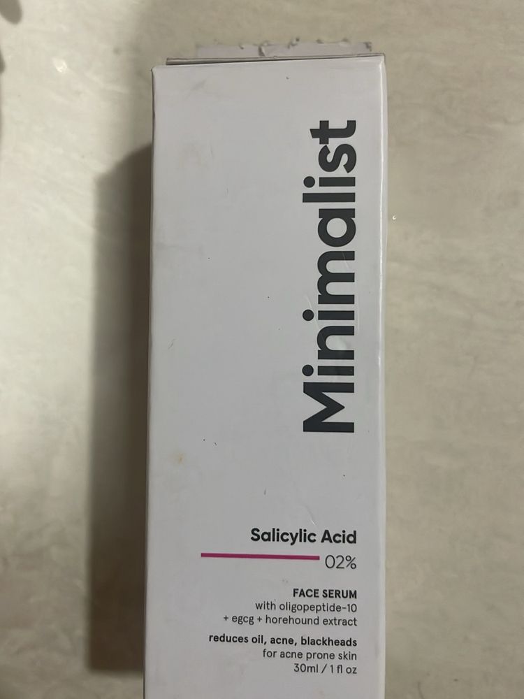 Minimalist Salicylic Acid 02% Acne Pore Serum