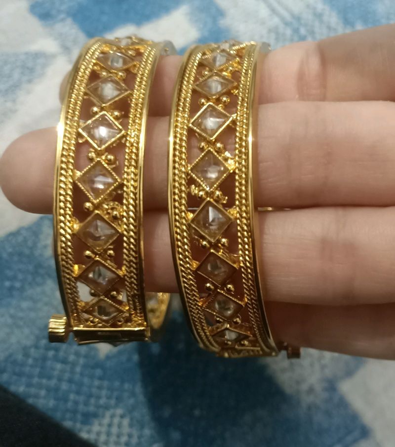 Perium Quality Original Gold Look Bangles