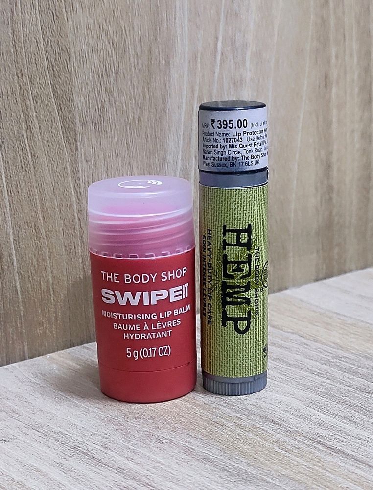 The Body Shop Lip Balm Combo