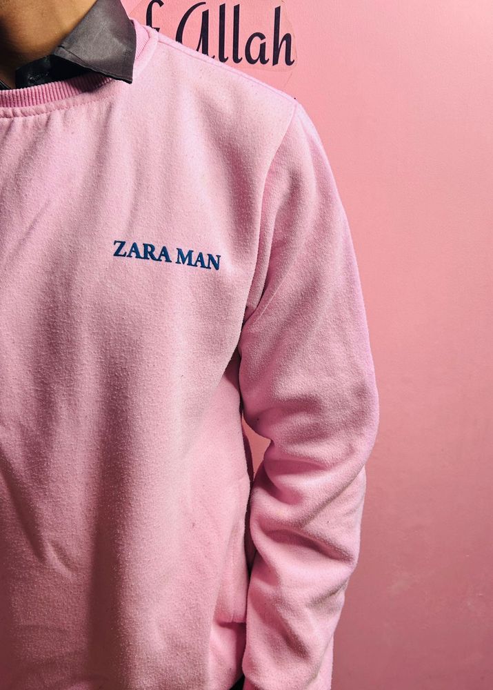 Zara pink hoodie