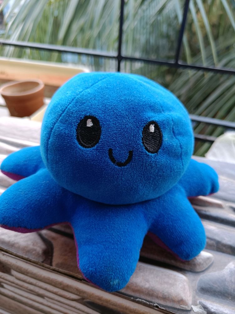 Reversible Octopus Toy Plush