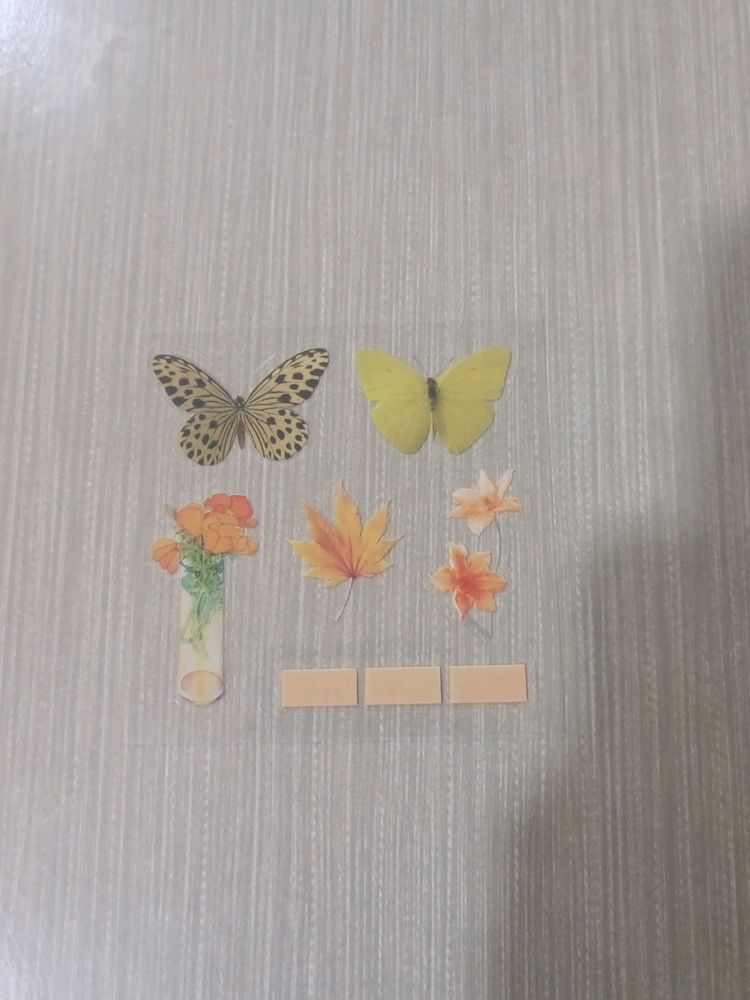 aesthetic butterfly stickers