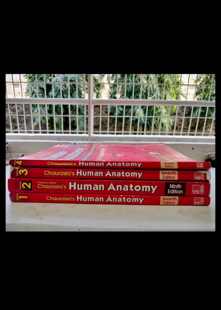 BD Chaurasia Anatomy Book Set