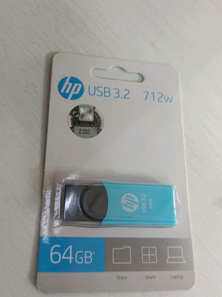 Hp Pendrive New Seal Pack Original