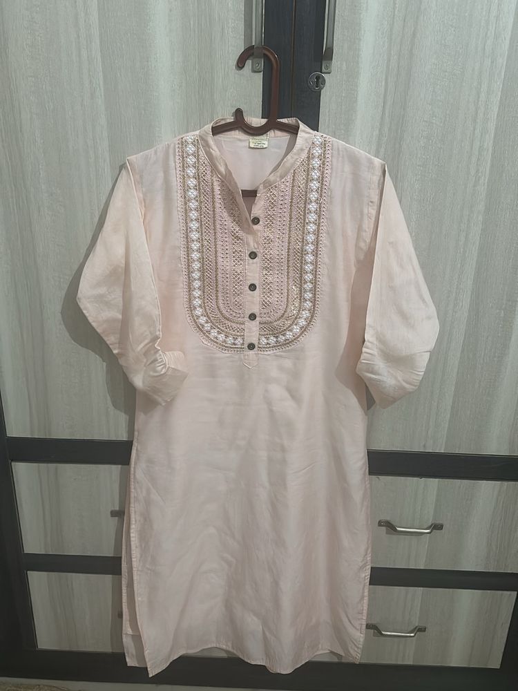 Pink Kurta Set