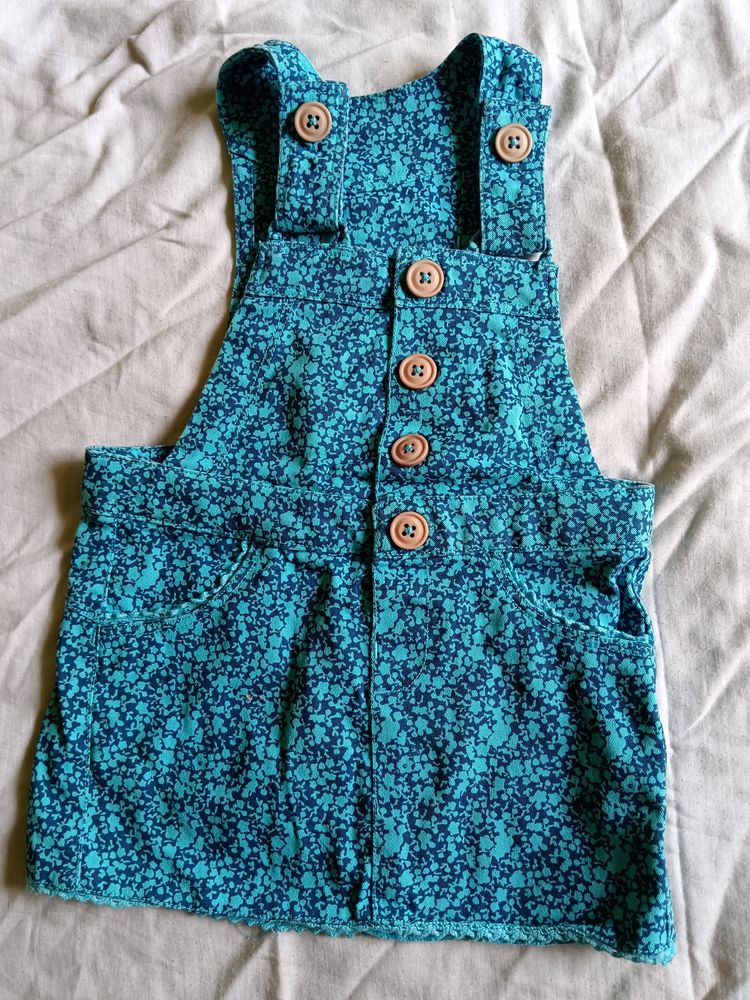 Girl Baby Dungaree Skirt