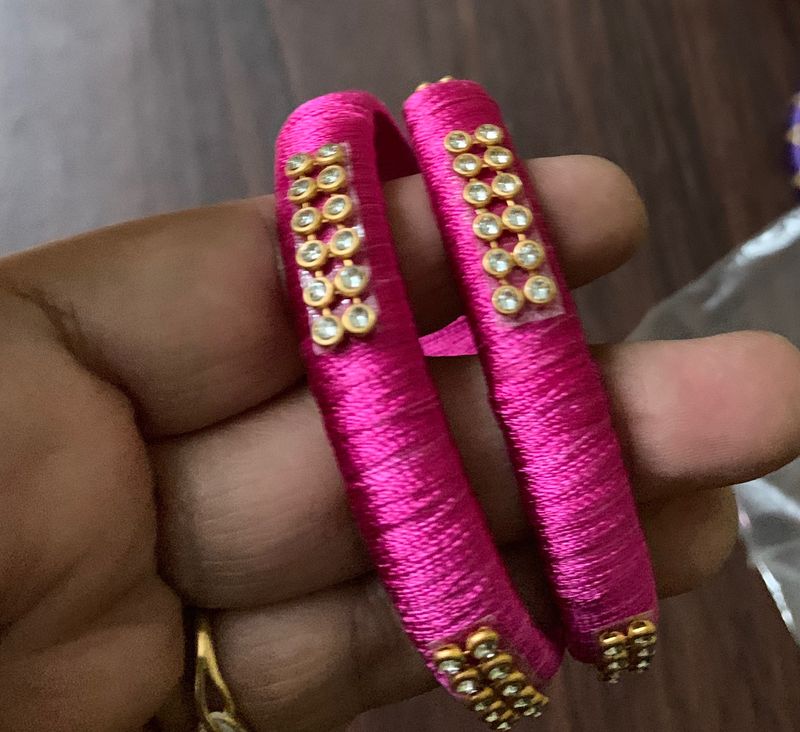 Silk Thread Bangles