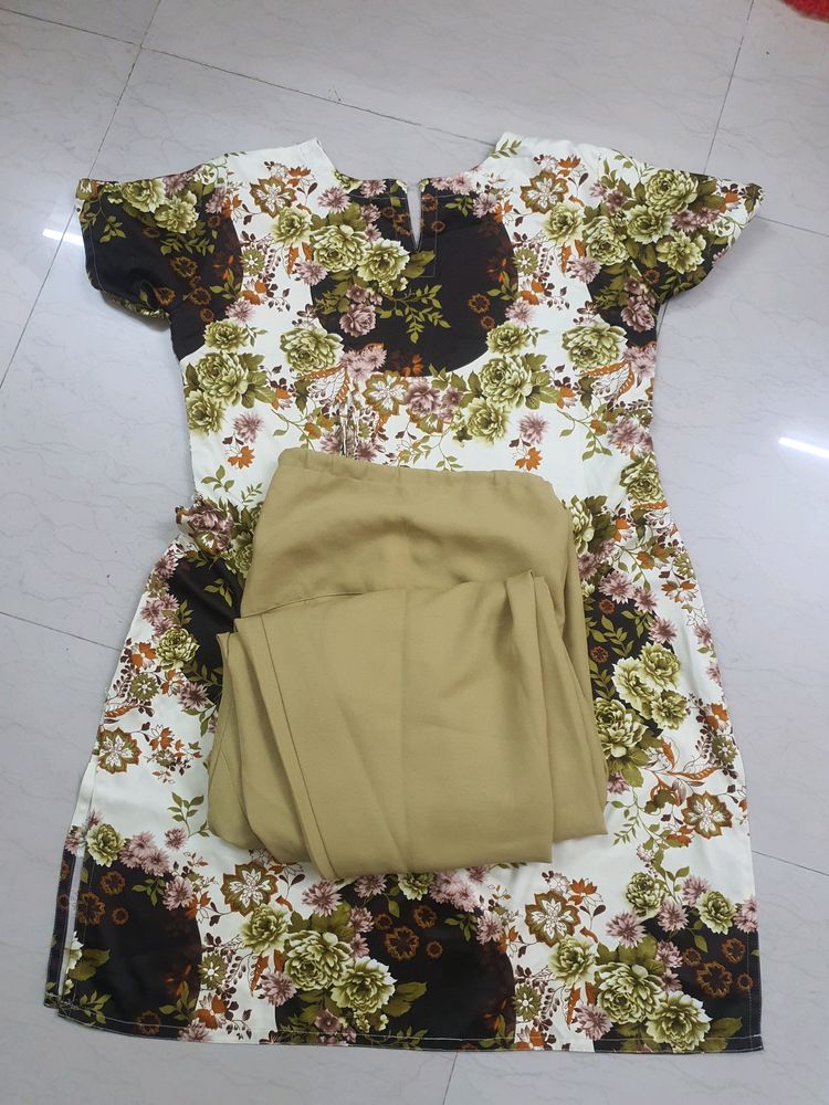 Ladies Kurta Set , L SIZE