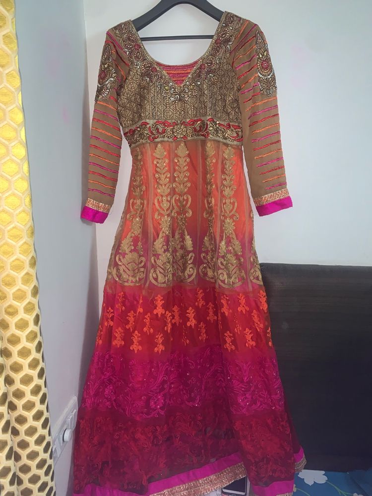 Beautiful Net Anarkali