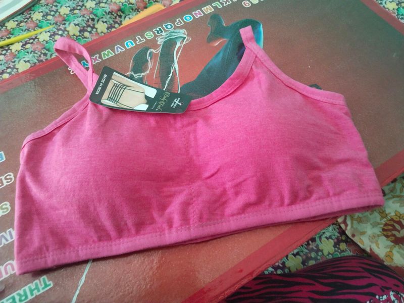 Pink Sports Bra