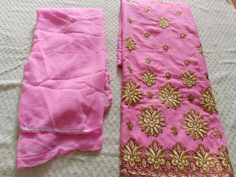 Suit Fabric With Dupatta